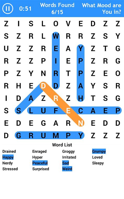 word search google game